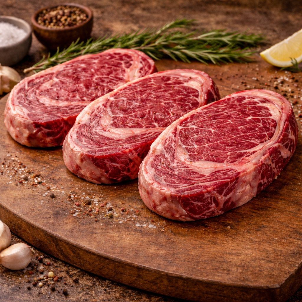 Ribeye Steak Boneless Nebraska Choice Plus