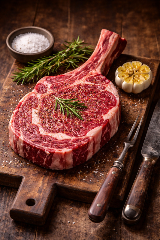 Rib-Eye Steak (Bone-In) Choice Plus Nebraska