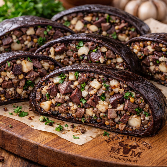 Stuffed Spleen Steak Sliced