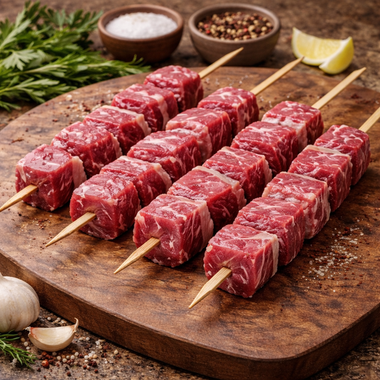 Beef Ribeye Shish Kebab